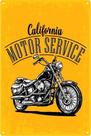 Placa Decorativa California Motor Service PD074 Davys Creative Placa Decorativa California Motor Service PD074 Davys Creative