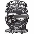 Placa Decorativa Camaro General Motors American Muscle Cars - Chevrolet / GM