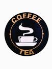 Placa Decorativa Cantinho Do Café Coffee / Tea - Preto