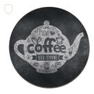 Placa Decorativa Cantinho Do Café I Love Coffee Good Morning