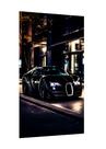 Placa decorativa - carro preto bugatti luxo cidade Placa decorativa - carro preto bugatti luxo cidade