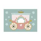 Placa Decorativa Carruagem da Princesa 30x40cm Placa Decorativa Carruagem da Princesa 30x40cm