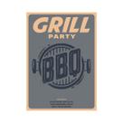 Placa Decorativa Churrasco Grill Party BBQ Placa Decorativa Churrasco Grill Party BBQ