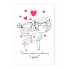 Placa Decorativa com Frase Amor é Gesto
