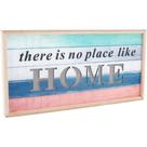 Placa Decorativa com Led em Mdf Para Casa Enfeite 21x42cm