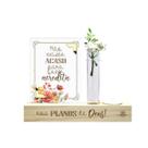 Placa Decorativa com Vela Zenir Disarz - Decoração Inspiradora