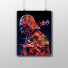 Placa Decorativa Darth Vader Artwork - Star Wars Placa Decorativa Darth Vader Artwork - Star Wars