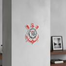 Placa Decorativa Escudo Corinthians 20x15.5cm Metal Ref. RE0171B Placa Decorativa Escudo Corinthians 20x15.5cm Metal Ref. RE0171B