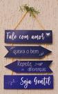 Placa Decorativa Fofinha 17