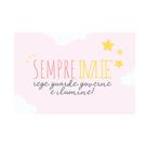 Placa Decorativa Frase Anjo da Guarda Infantil Rosa 30x40cm