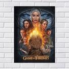 PLACA DECORATIVA - Game Of Thrones - 28x20 cm