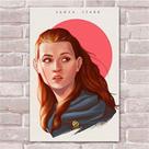 Placa Decorativa - Game Of Thrones - 28x20 cm