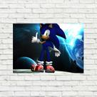 Placa Decorativa Game Sonic - Universe