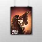 Placa Decorativa Godzilla Vs Kong Wallpaper 20X30 Placa Decorativa Godzilla Vs Kong Wallpaper 20X30