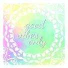 Placa Decorativa Good Vibes Only 20x30cm