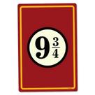 Placa Decorativa - Harry Potter 30x20 cm - 9 3/4 Placa Decorativa - Harry Potter 30x20 cm - 9 3/4