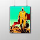 Placa Decorativa Heisenberg Arte Desenho - Breaking Bad Placa Decorativa Heisenberg Arte Desenho - Breaking Bad