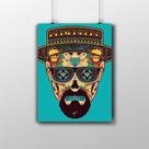 Placa Decorativa Heisenberg -Caveira Mexicana - Breaking Bad Placa Decorativa Heisenberg -Caveira Mexicana - Breaking Bad