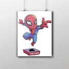 Placa Decorativa Homem Aranha Infantil Placa Decorativa Homem Aranha Infantil