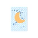 Placa Decorativa Infantil Ursinho Príncipe Lua 20x30cm