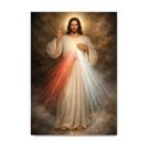 Placa Decorativa Jesus Misericordioso Católico 50x70cm