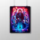 Placa Decorativa John Wick - Poster Filme 3