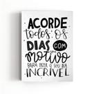 Placa Decorativa Laminada Mdf Tam. 29x21 Cód. 0082
