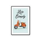Placa Decorativa - Live Simply - cod. 5106 Placa Decorativa - Live Simply - cod. 5106
