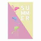 Placa Decorativa MDF Flamingo Summer 30x40cm Placa Decorativa MDF Flamingo Summer 30x40cm