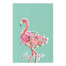 Placa Decorativa MDF Flamingos e Flores 20x30cm Placa Decorativa MDF Flamingos e Flores 20x30cm