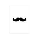 Placa Decorativa MDF Frase Namorados - Bigode 30x40cm