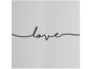 Placa Decorativa MDF Minimalistas Love Linhas