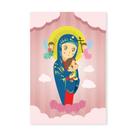 Placa Decorativa MDF Nossa Senhora Virgem Maria 20x30cm