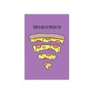 Placa Decorativa MDF Pizza Frase Preciso 20x30cm
