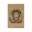 Placa Decorativa MDF Safari Leão 30x40cm