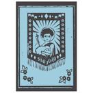 Placa Decorativa MDF São João Junino 20x30cm