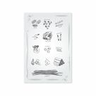 Placa Decorativa MDF Tipos de Massas Italianas 30x40cm