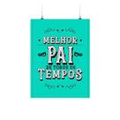 Placa Decorativa - Melhor Pai De Todos Os Tempos Placa Decorativa - Melhor Pai De Todos Os Tempos