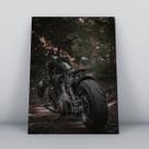 Placa Decorativa moto 032