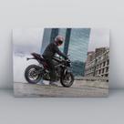 Placa Decorativa moto 160