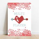 Placa Decorativa Multiplayer