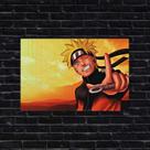 Placa Decorativa Naruto Uzumaki Shippuden Wallpaper
