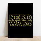 Placa Decorativa Nerd Wars Placa Decorativa Nerd Wars