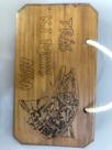 Placa decorativa para churrasqueira trás ki nois assa