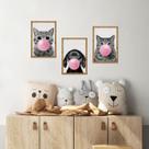 Placa Decorativa Pets Bubble Gum Mold M