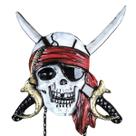 Placa Decorativa Pirata Halloween