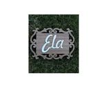 Placa Decorativa Quadro Entalhado Em Madeira Banheiro Ela Wc