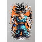 Placa Decorativa Quadro MDF Goku Dragon Ball Z 29,7x21cm Placa Decorativa Quadro MDF Goku Dragon Ball Z 29,7x21cm