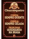 Placa Decorativa Quadro Regras Do Churrasco (V539) Placa Decorativa Quadro Regras Do Churrasco (V539)