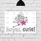 Placa Decorativa Quarto de Menina Princesa Varinha 30x40cm Placa Decorativa Quarto de Menina Princesa Varinha 30x40cm